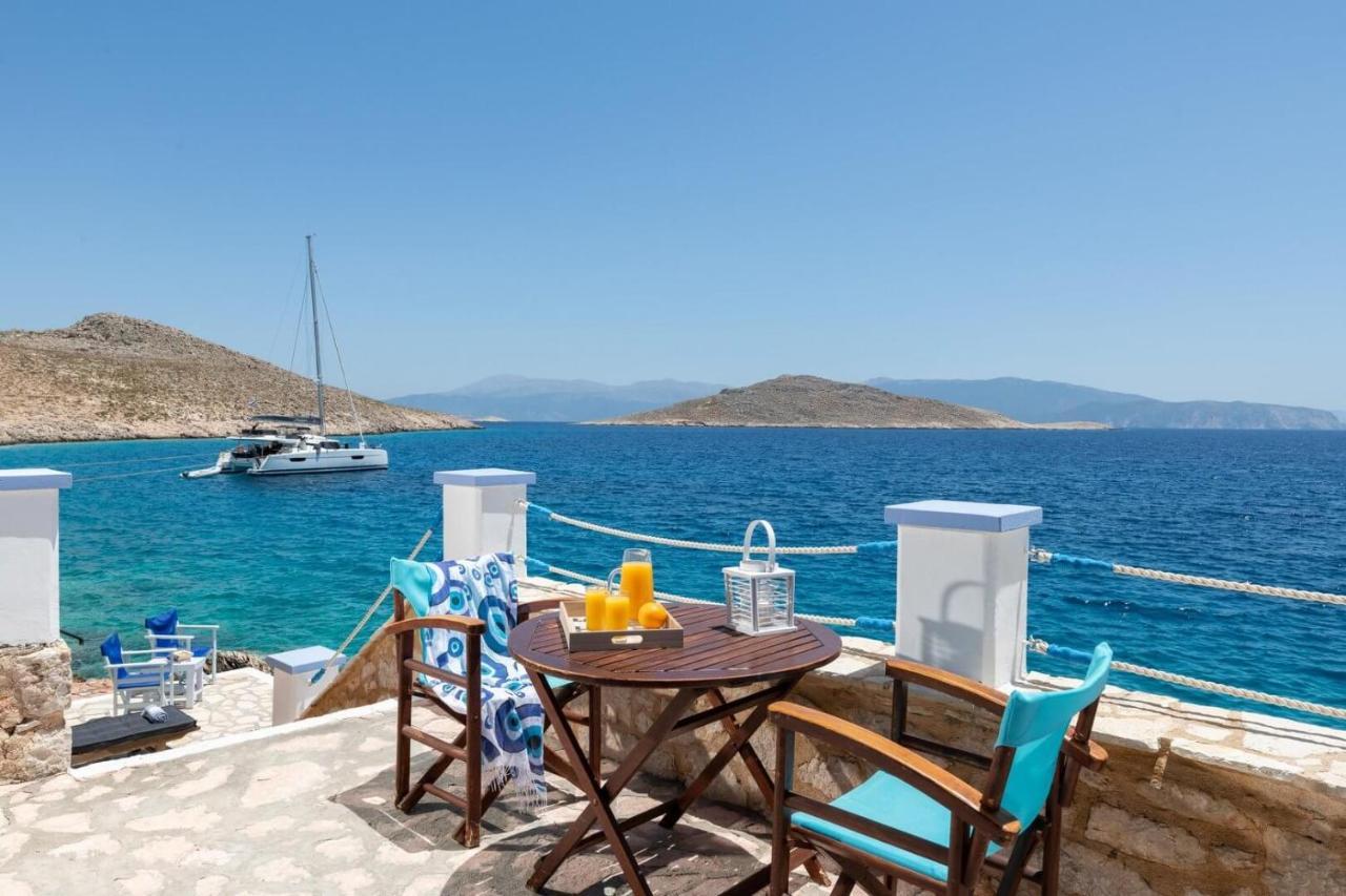 Villa Leleka Chalki Town Exterior foto