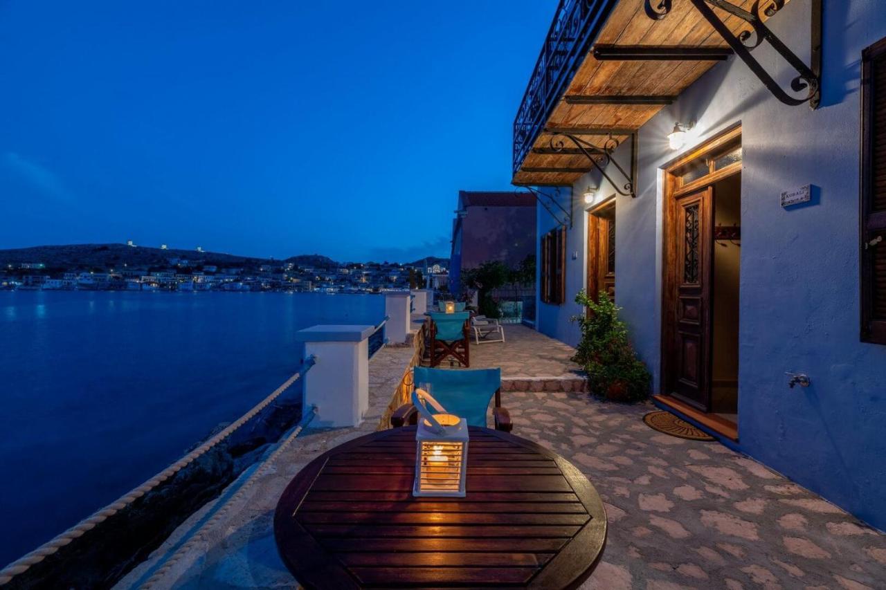 Villa Leleka Chalki Town Exterior foto