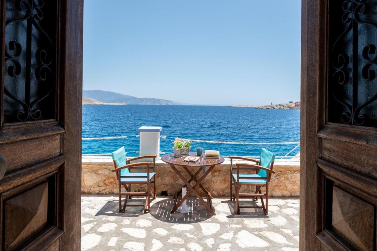 Villa Leleka Chalki Town Exterior foto