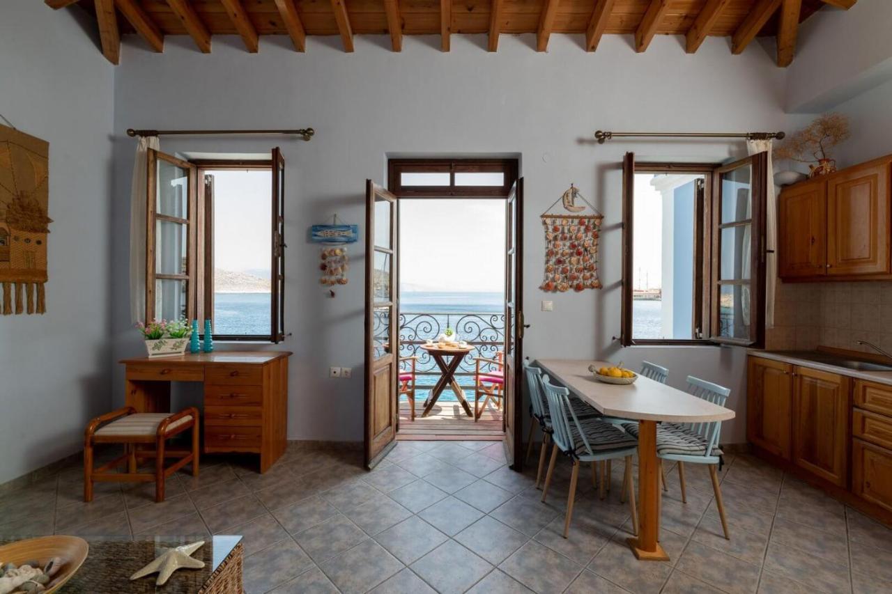 Villa Leleka Chalki Town Exterior foto